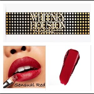 Mac X Whitney Houston DISCONTINUED Limited Edition Sensual Red Matte Lipstick